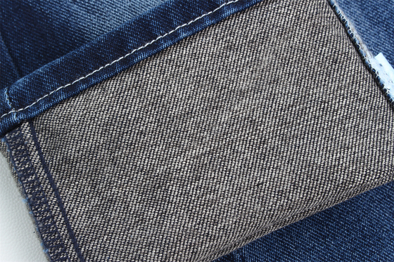 11 Oz AB Filato Fake Maglieria Blu Stoffa Denim Per Uomo Jeans Stretch India Mercato Stile Cina Fabbrica