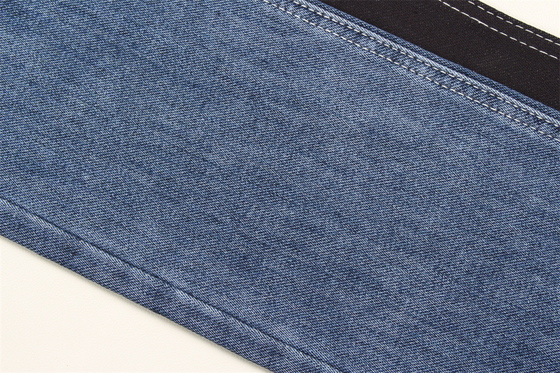 11 Oz AB Filato Fake Maglieria Blu Stoffa Denim Per Uomo Jeans Stretch India Mercato Stile Cina Fabbrica