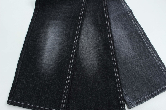 100% cotone crosshatch denim tessuto rigido per lo stile della moda 13oz colore nero vendere caldo al mercato indiano