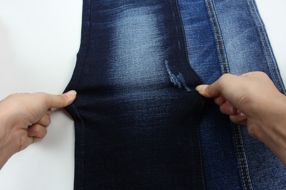 Ingrosso 13,3 oz blu scuro TR trama di stoffa di pantaloni da ginnastica