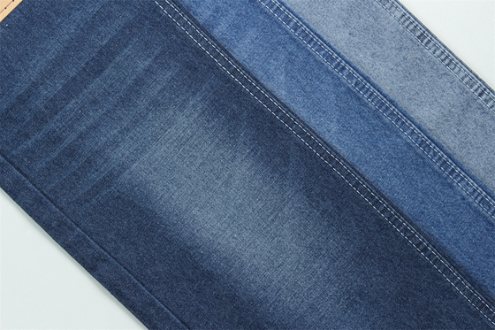 Tendenza della moda riciclo cotone stoffa denim 100% riciclo cotone 7 oz Eco-friendly