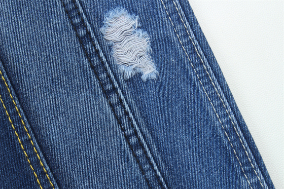 Nuova tendenza della moda riciclo cotone stoffa denim 100% cotone 10,5 oz Eco-friendly