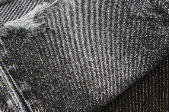 11.5 oz 100% cotone stoffa denim zolfo nero tessuto per uomo donna jeans materiale non tessuti elastici tessuto