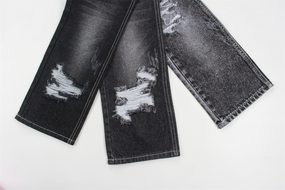 11.5 oz 100% cotone stoffa denim zolfo nero tessuto per uomo donna jeans materiale non tessuti elastici tessuto