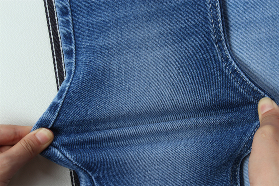 10 Oz Super Stretch Stoffa di denim per uomo estivo Jeans di cotone poliestere rayon spandex ruvido e selvaggio