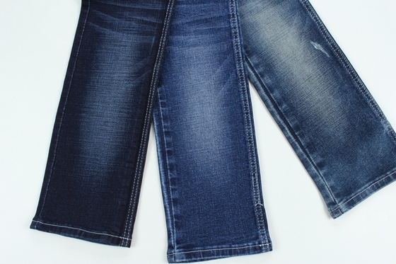 2024 tessuto di jeans di 10,5 oz di crosshatch slub