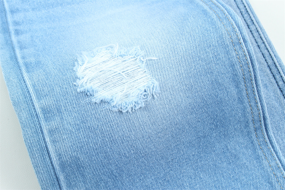 14oz Super Blu Nero Stoffa di denim rigida 100% di cotone fresco di cotone per il marchio stile jeans ragazzo stile amico