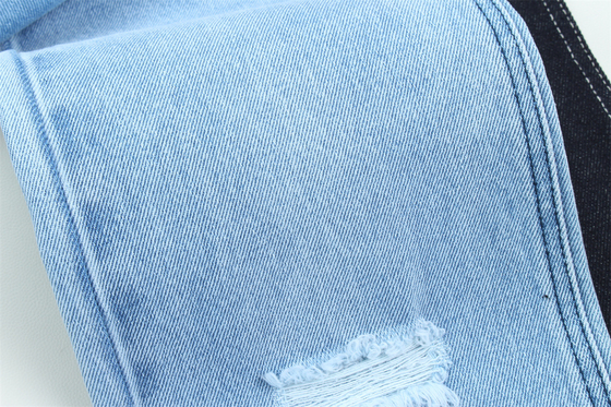 14oz Super Blu Nero Stoffa di denim rigida 100% di cotone fresco di cotone per il marchio stile jeans ragazzo stile amico