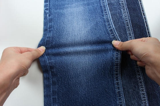 11.2 oz Super blu scuro di cotone Spandex denim tessuto per jeans