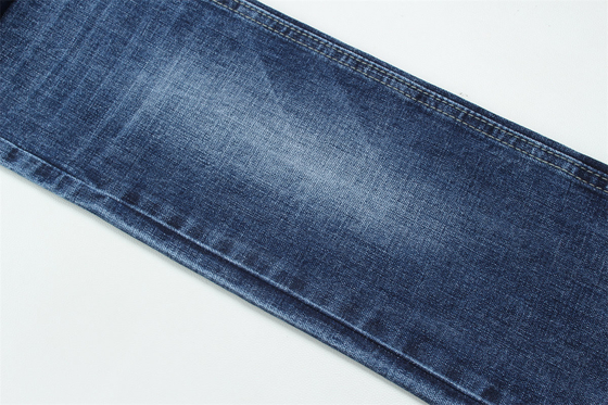 10.8 Una volta di suprema qualità crosshatch slub stretch denim tessuto per uomini jeans