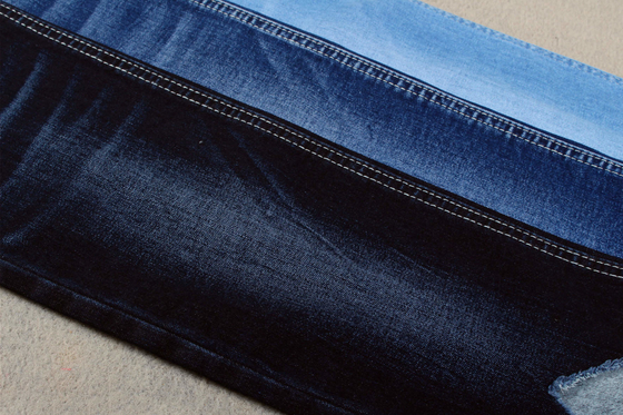 Indigo Blu Tessuto di denim a stretta alta per jeans