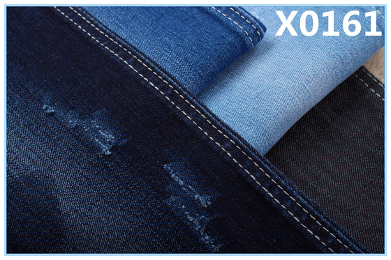 Indigo Blu Tessuto di denim a stretta alta per jeans