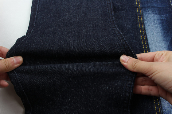 Colore veloce non sbiadito Alto allungamento cotone spandex tessuto denim per jeans