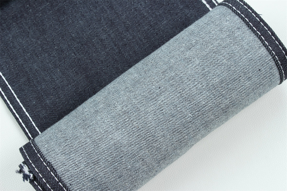 Colore veloce non sbiadito Alto allungamento cotone spandex tessuto denim per jeans
