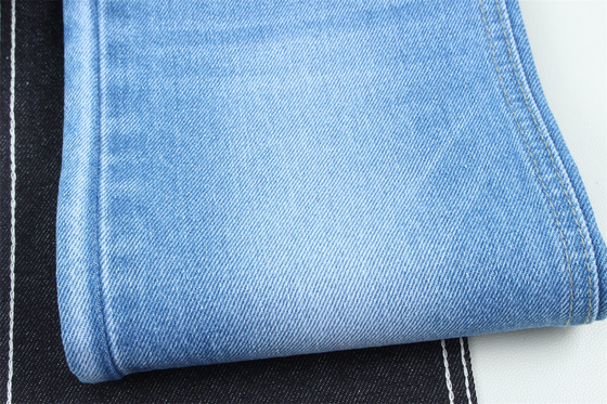11.5oz tessuto denim rigido 100% C per il marchio stile jeans ragazzo stile amico Soft palma Super colore blu scuro