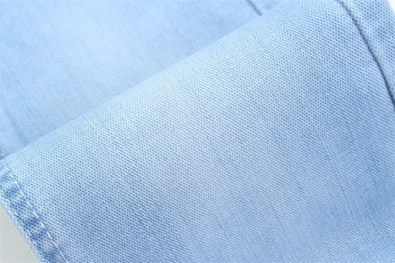 10 Una volta Dobby cotone poliestere spandex stretchy jacquard denim tessuto per jeans
