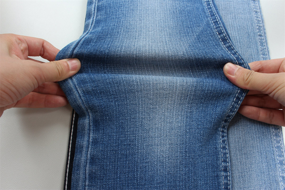 190cm di larghezza anello slub stretch stoffa denim per uomini jeans