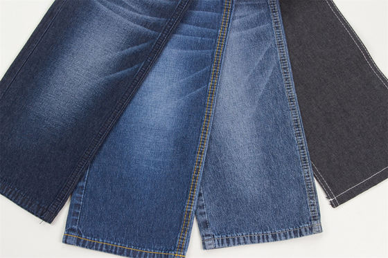 Peso leggero 7.5 Una volta 190 cm 100% cotone rigido jeans camicie denim tessuto
