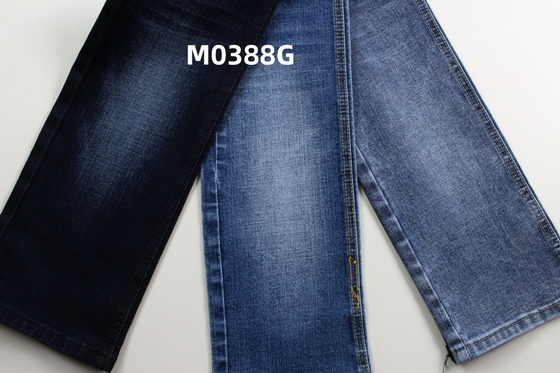 11.5 oz Blu scuro e crosshatch Slub tessuto jeans denim tessuto normale finitura
