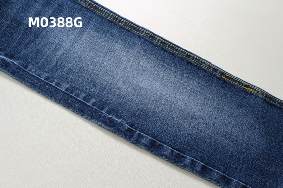 11.5 oz Blu scuro e crosshatch Slub tessuto jeans denim tessuto normale finitura