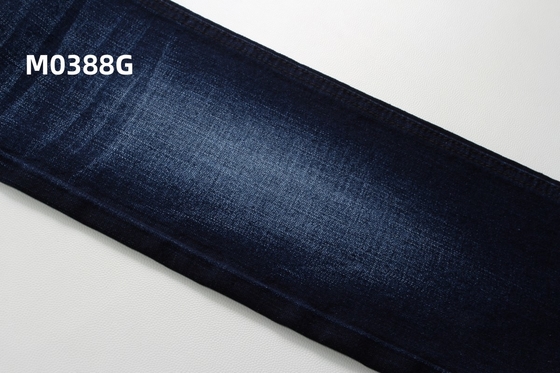 11.5 oz Blu scuro e crosshatch Slub tessuto jeans denim tessuto normale finitura
