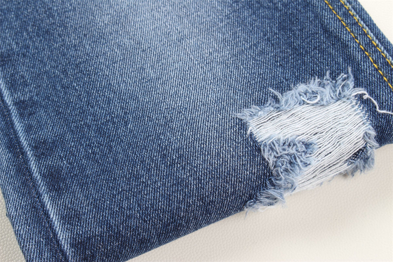 190cm Indigo Blu Poliestere Tissu rigido di cotone per jeans