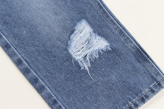 190cm Indigo Blu Poliestere Tissu rigido di cotone per jeans