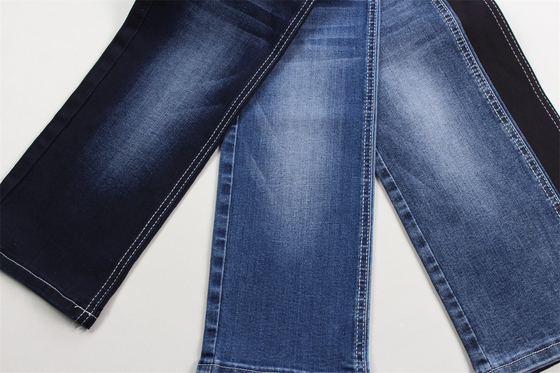 Blu scuro Nero Dottore Good Stretch Tessuto Denim Per Jeans