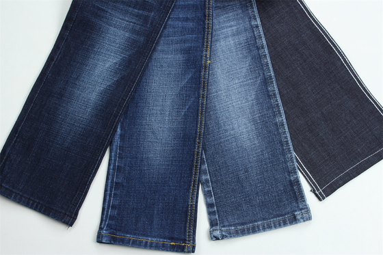 11.5 una volta meno di 2 dollari crosshatch slub stretch denim tessuto per jeans