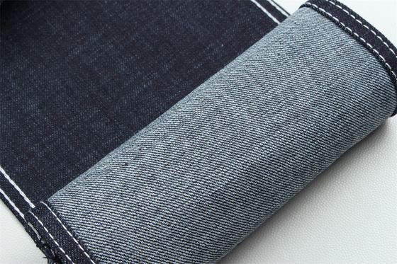 11.5 una volta meno di 2 dollari crosshatch slub stretch denim tessuto per jeans