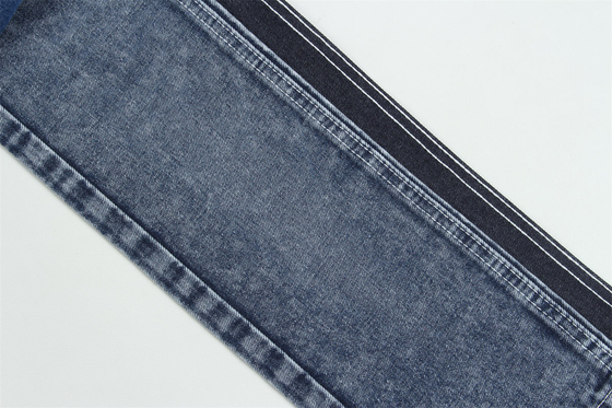 12.1 Oz Fate una recinzione a mano destra 3x1 con una ricca consistenza superficiale cotone poliestere spandex jeans tessili TR tessuti denim