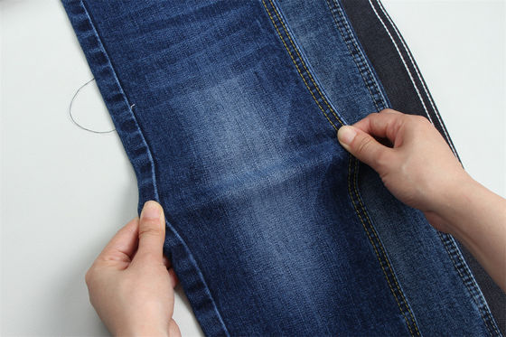 Prezzo buono 12 oz Super pesante tessuto di denim per uomo Jeans bella curvatura Slub basso allungamento in linea