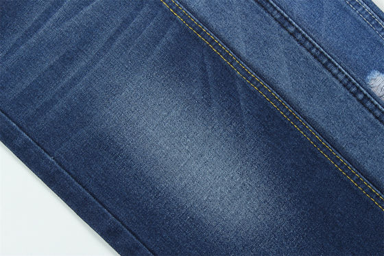 10 oz di stoffa denim rigida 100% C per il marchio Stile jeans Boyfriend Stile Soft Handfeel Super Blu scuro Colore
