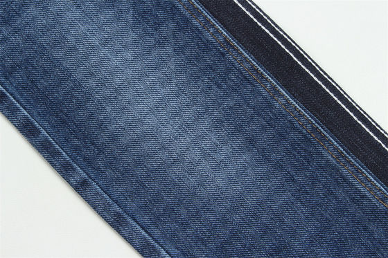 Sanforizing tessuto speciale di cotone poliestere spandex slub stretch denim tessuto
