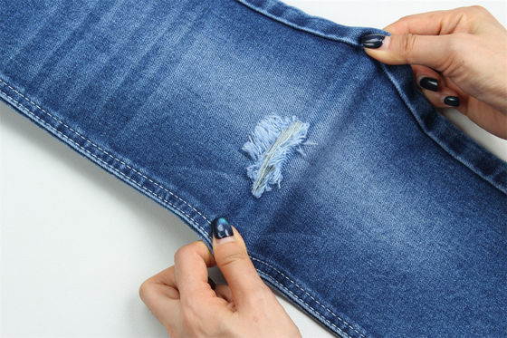 Tessuto denim comfort stretch da 12,5 once per jeans da uomo di alta qualità