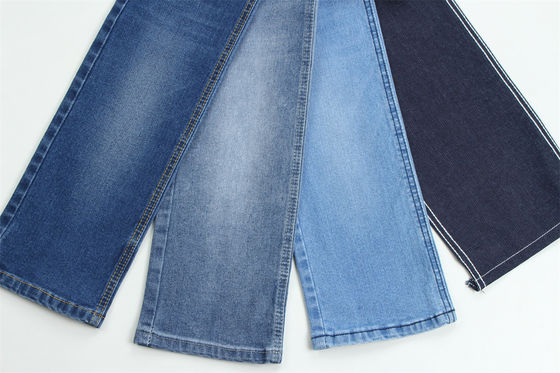 Jacquard Stretch Denim 11 oncez Full Lycra Dobby Denim Tessuto Per Jeans
