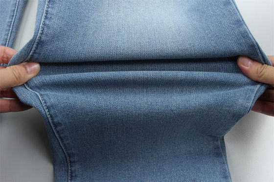 Jacquard Stretch Denim 11 oncez Full Lycra Dobby Denim Tessuto Per Jeans