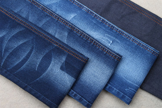 Blu scuro tessuto di denim per bambini e donne jeans