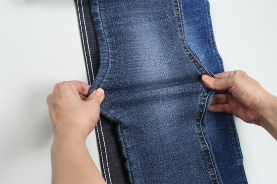 10 oz crosshatch slub cross slub Super High Stretch Denim Fabric per uomini jeans o donne jeans stile sudamericano