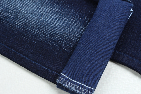 11 Oz Tessuto di denim a strato crocifisso 3/1 Tessitura blu scuro