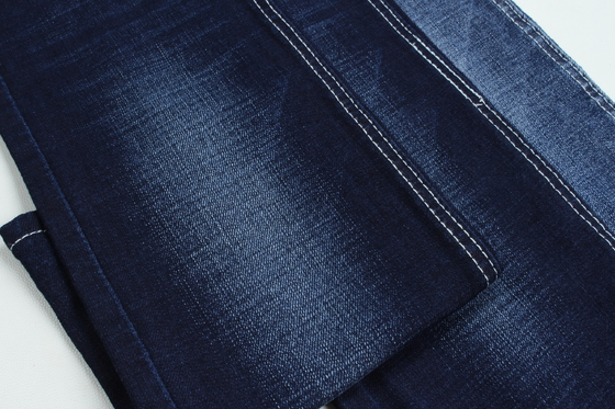 11 Oz Tessuto di denim a strato crocifisso 3/1 Tessitura blu scuro