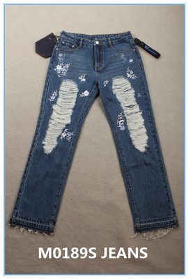 100% Cotton Denim Fabric with 3/1 Right Hand Twill and 10 X 10 Construction for Jeans in 58/60" Width