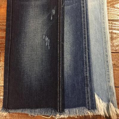 100% di cotone 10 oz di peso senza allungamento tessuto denim per uomini e donne
