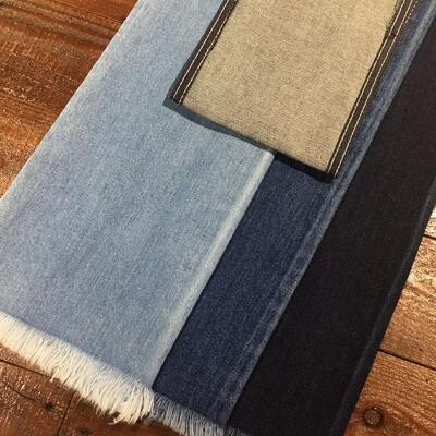 100% di cotone 10 oz di peso senza allungamento tessuto denim per uomini e donne