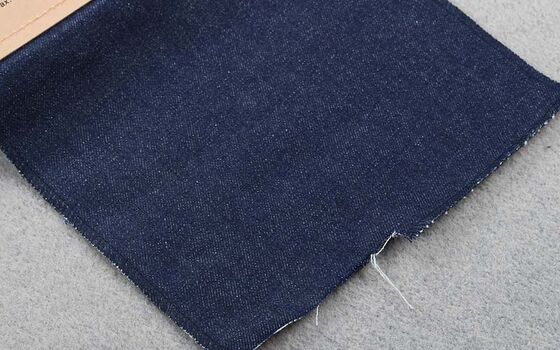 Fidanzato stile 100% tessuto di cotone denim colore nero per jeans