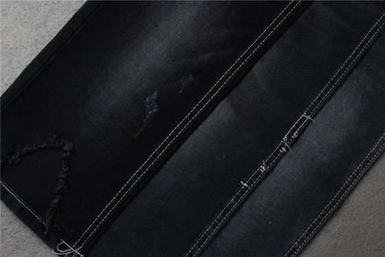 Prezzo buono Materiale nero 71% Ctn 27% del tessuto del denim del poliestere del cotone di miscela 10.5oz dello zolfo poli in linea
