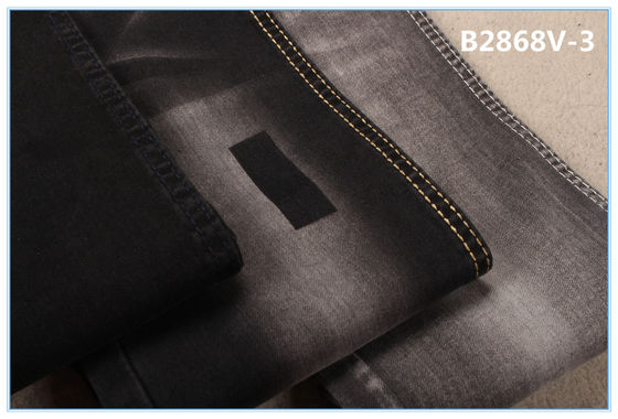 Prezzo buono 9,3 SPX 2 di Ctn 26 neri del tessuto 72 del materiale del denim di allungamento dello zolfo dei jeans di Oz poli in linea