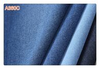8 OZ hanno sanforizzato il tessuto blu-chiaro del denim di allungamento del poliestere del cotone 10% di 90%