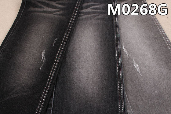 81 poliestere del cotone 18 1 elastam solforare il tessuto tinto del denim dell'elastam del poliestere del cotone