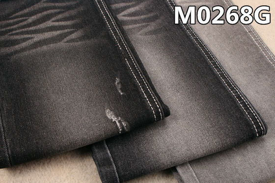 81 poliestere del cotone 18 1 elastam solforare il tessuto tinto del denim dell'elastam del poliestere del cotone